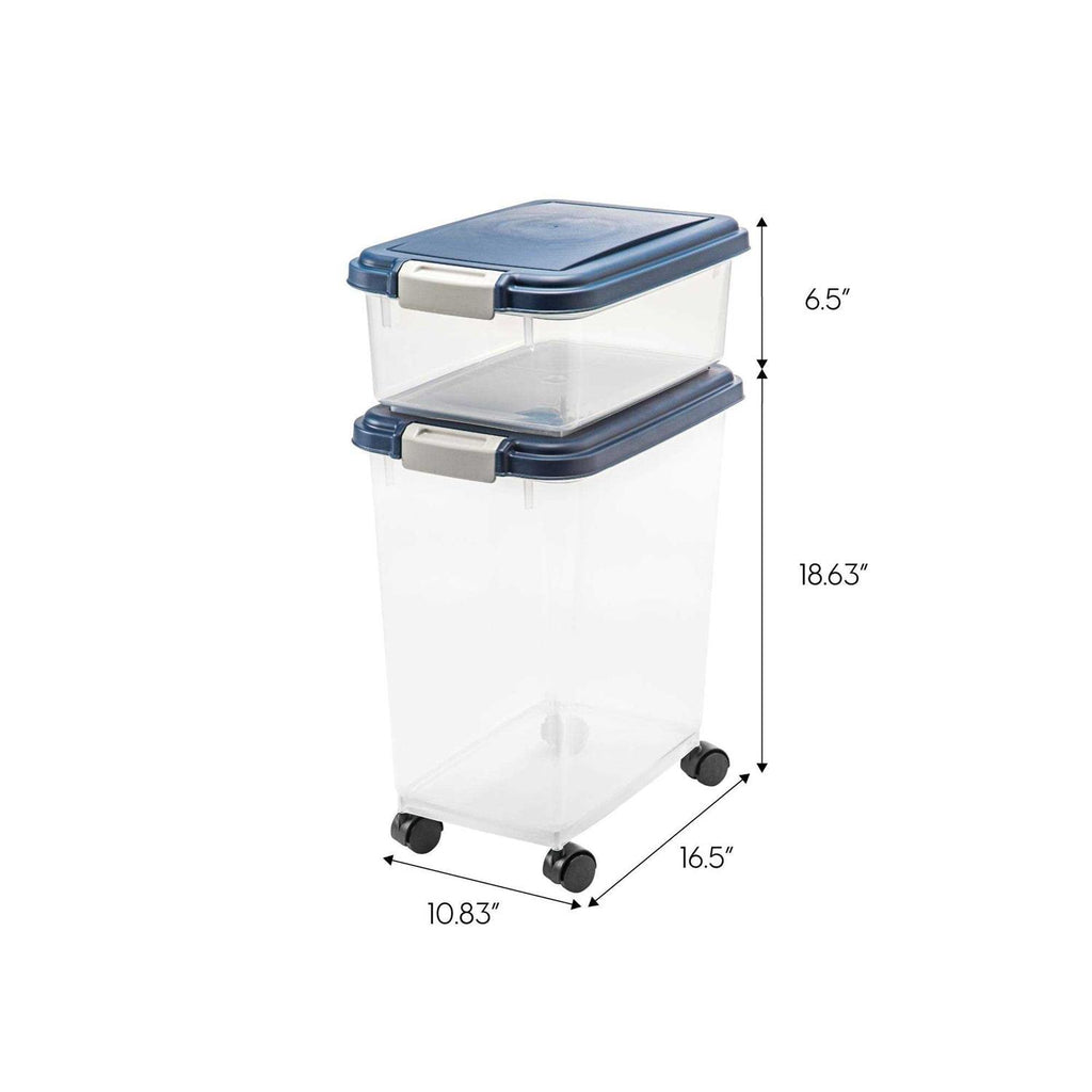 3 Piece Airtight Pet Food Storage Container X874
