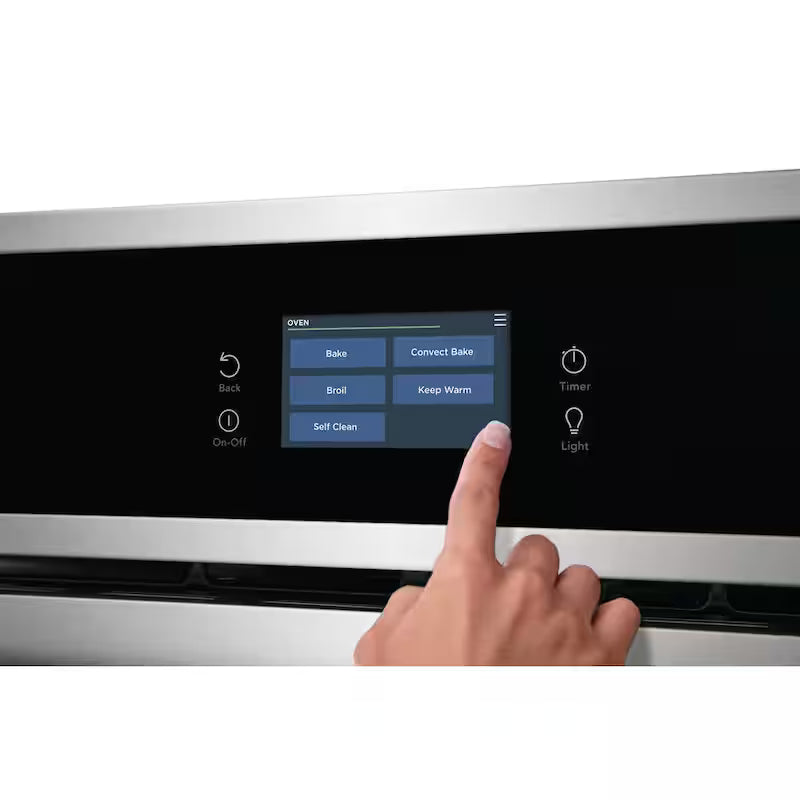 27 in. Single Electric Built-In Wall Oven with Convection in Stainless Steel W1040