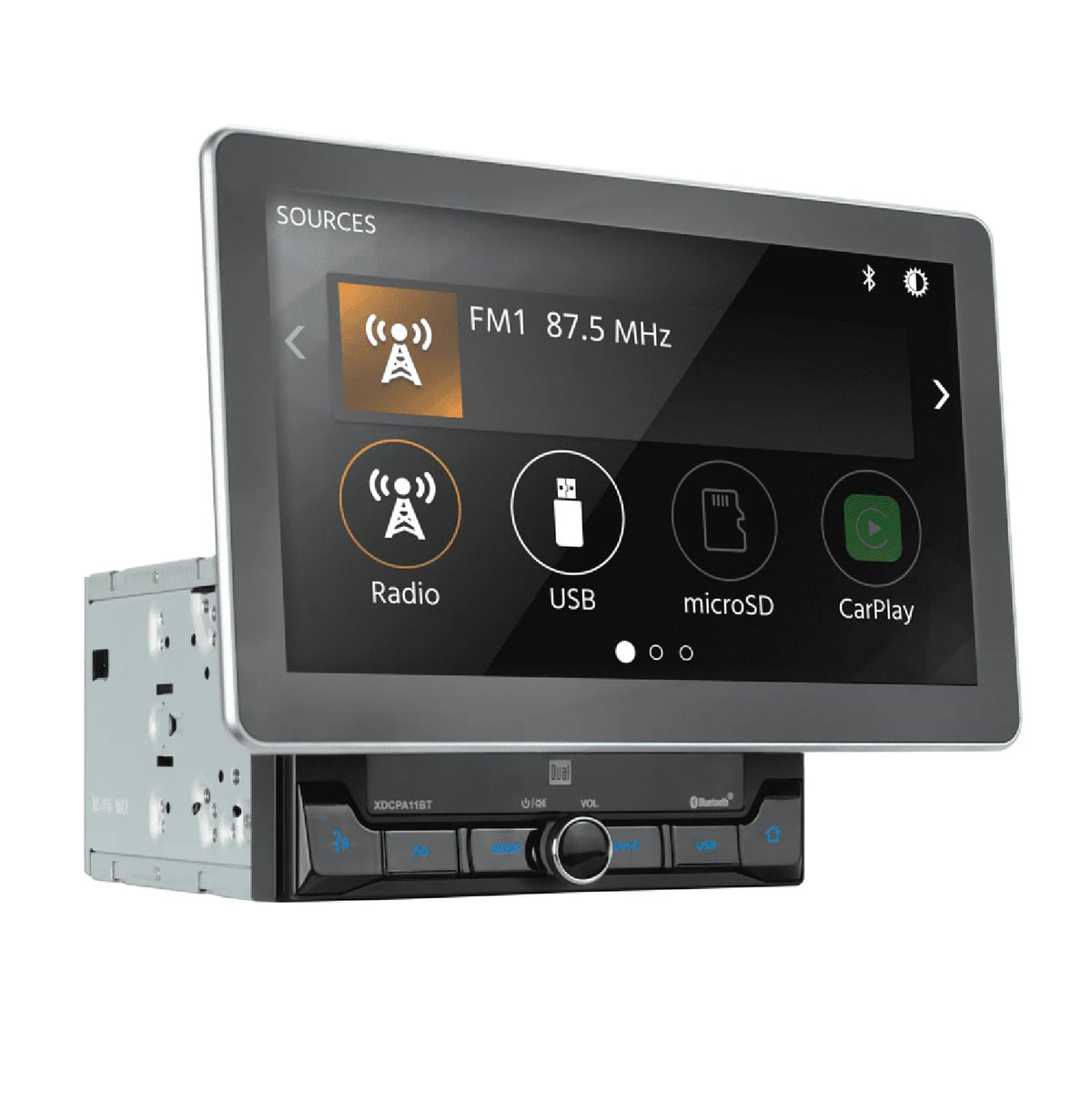 10.1 Double DIN Car Stereo with Apple CarPlay Android Auto C368026