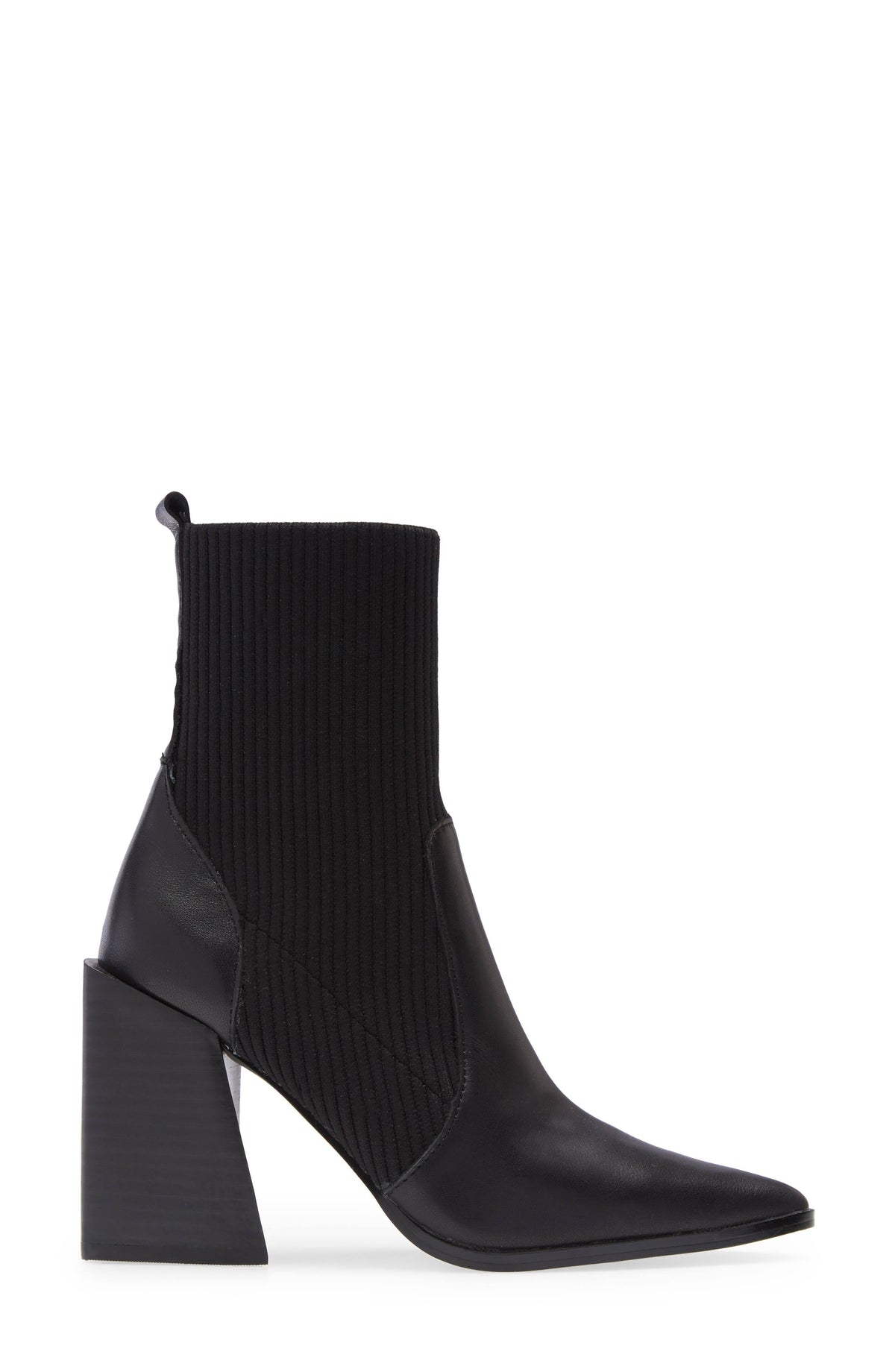 Black Leather Shoes Z573608