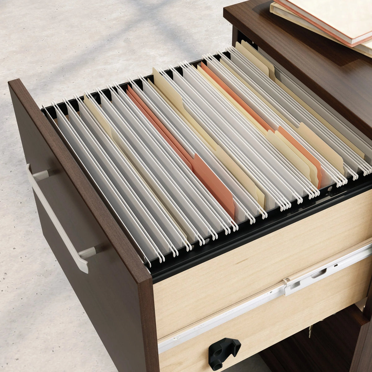 2 Drawer Engineered Wood Mobile File M3683