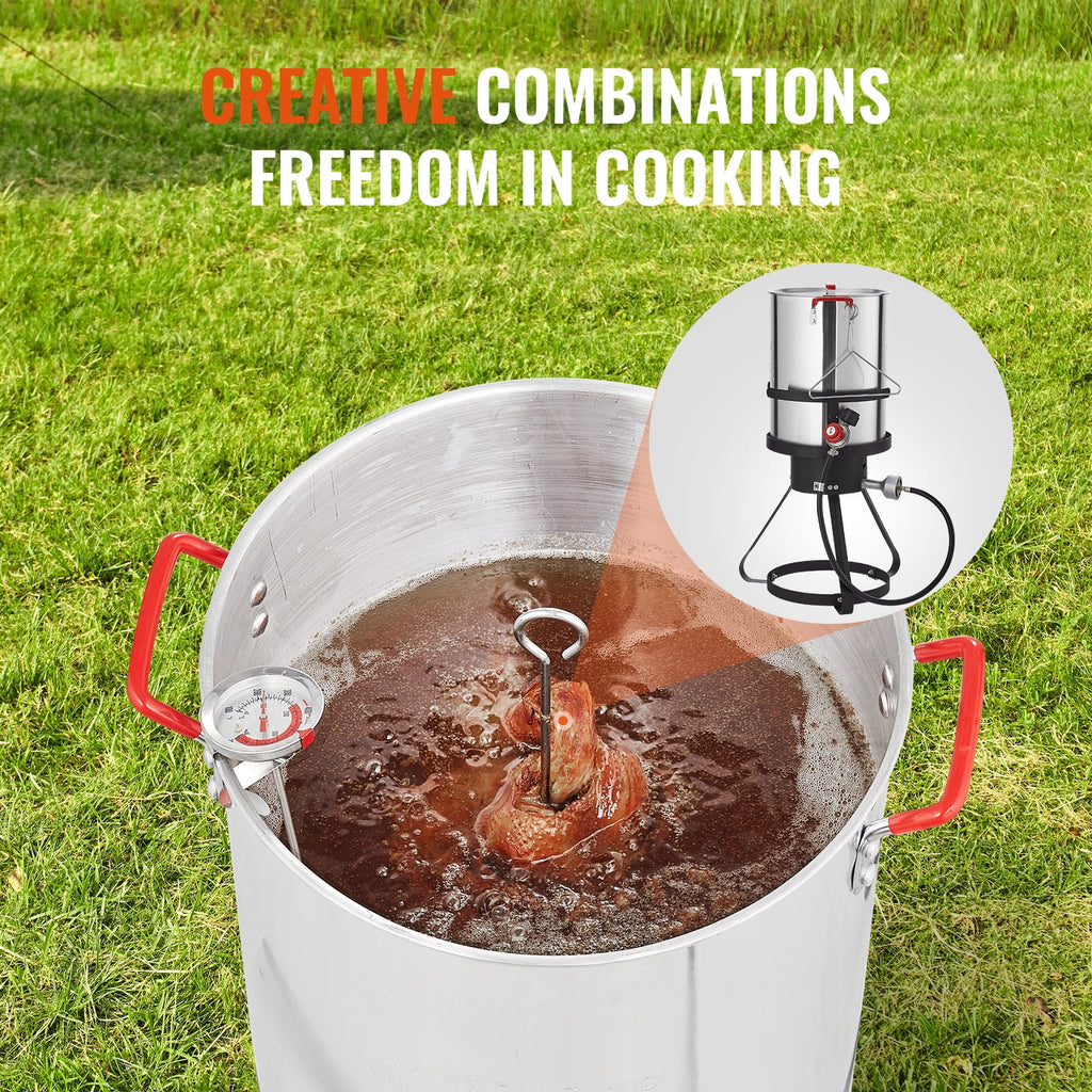 30 Qt Aluminum Propane Turkey Fryer Kit X20017