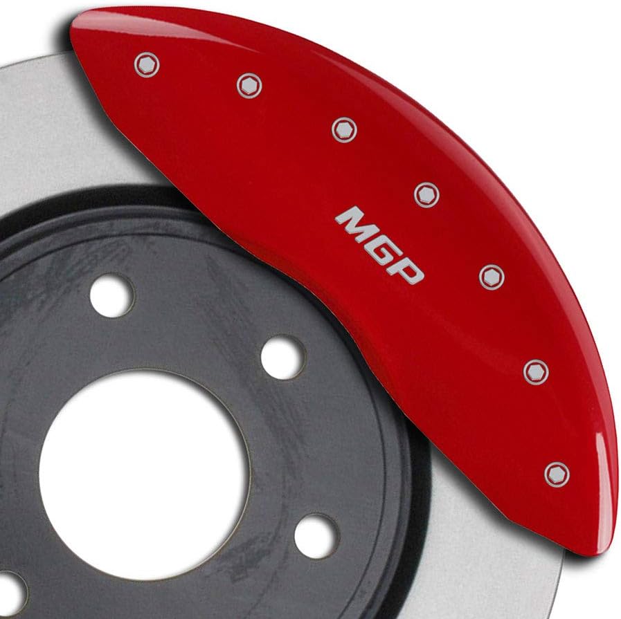 Chrome Red Caliper Covers Set of 4 R2060