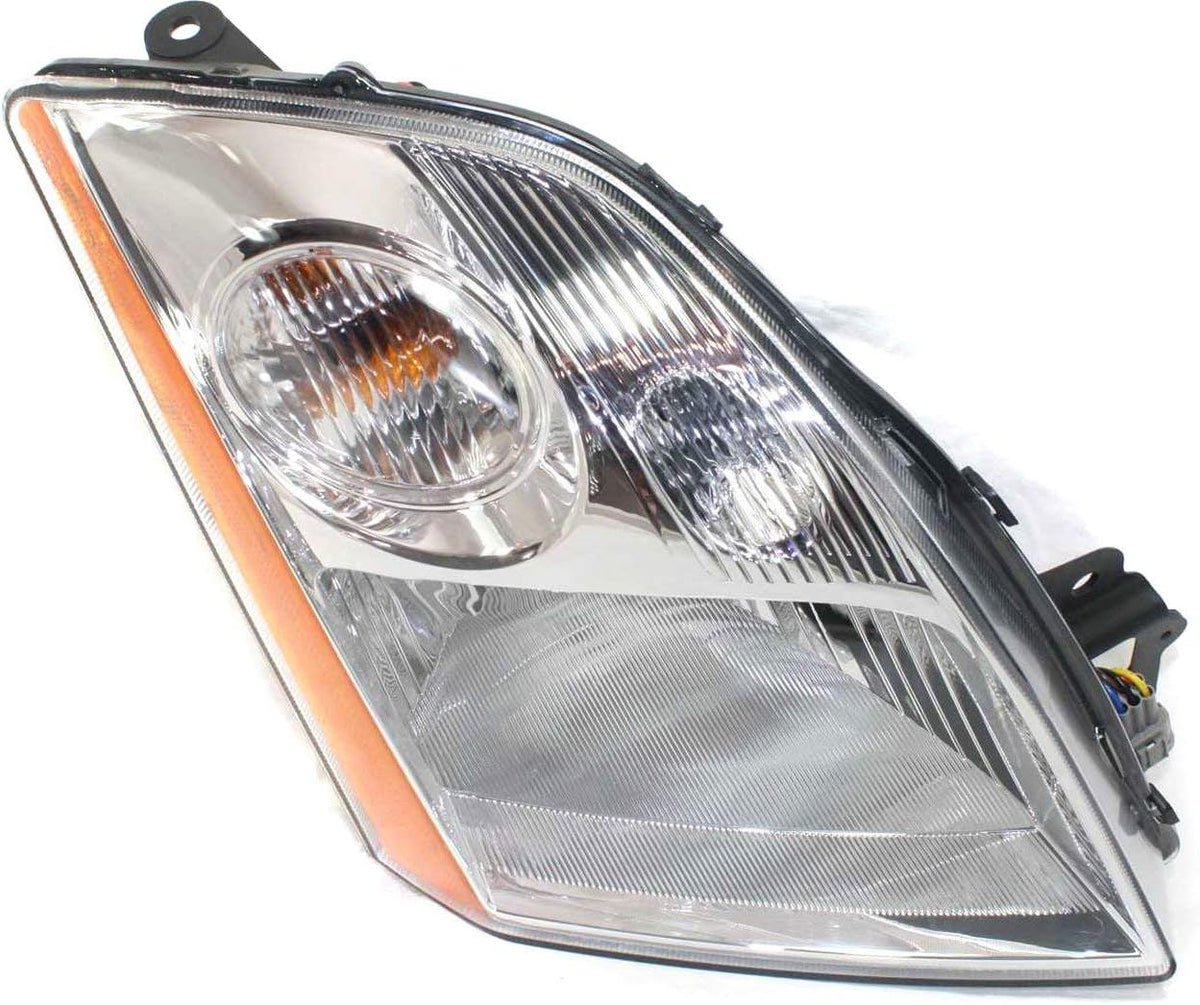 Headlight Set for 2007-2009 Nissan Sentra Halogen F2016