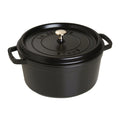 7 Qt. Cast Iron Round Dutch Oven in Black R79581