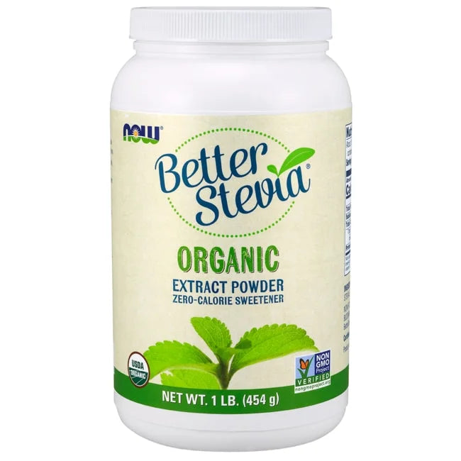 Certified Organic Stevia Extract Powder, 1-Pound H9850