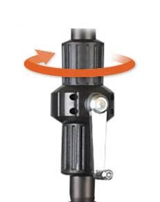 9 ft. Fiberglass Market Umbrella Collar Tilt Bronze J23782