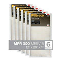 16x25x1 AC Furnace Air Filter 6-Pack Y79958