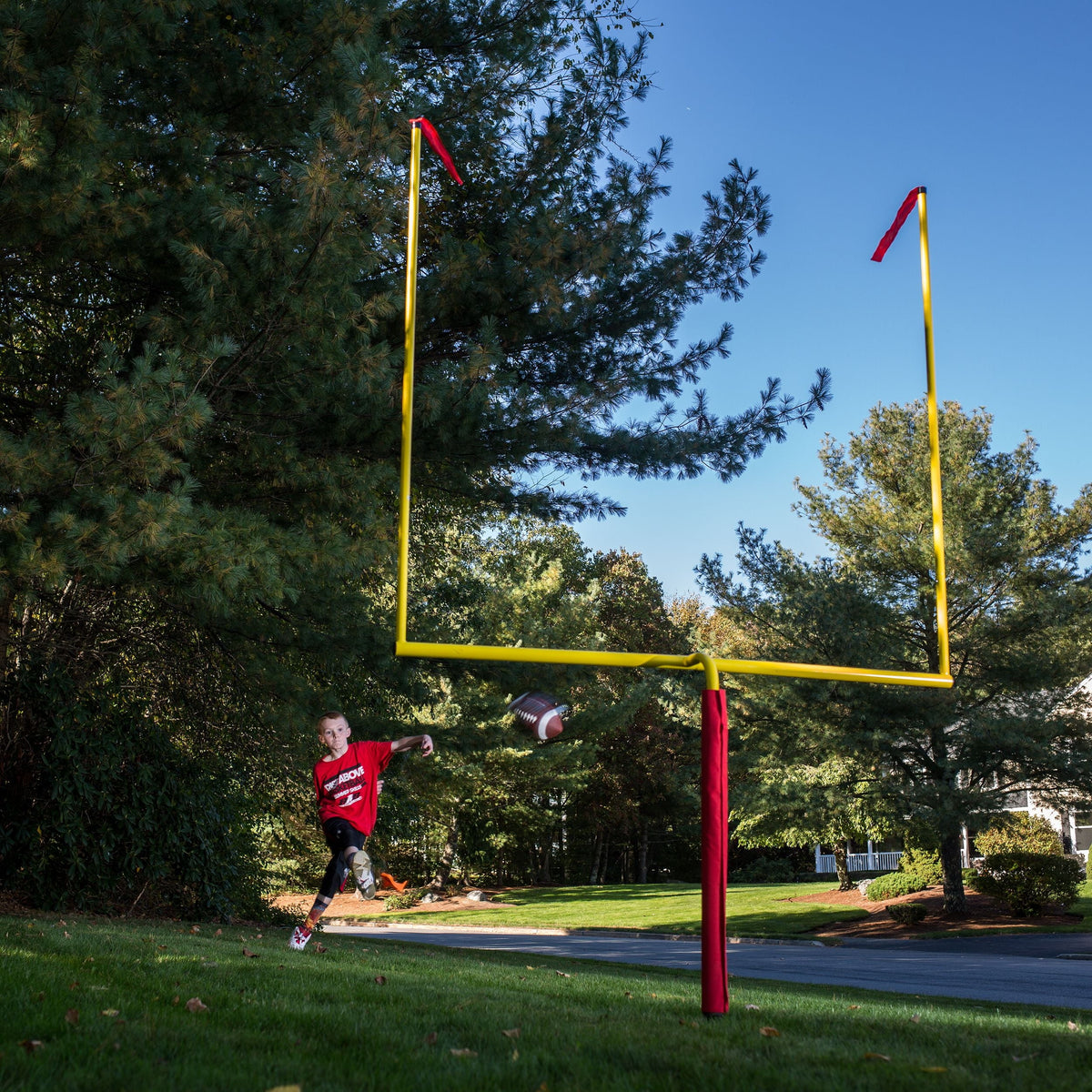 Steel Football Goal Post 8.5' x 5.5' T8605