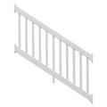 White Vinyl Stair Railing Kit V762025