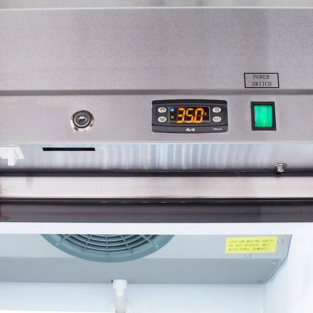 Double Door Glass Reach-In Refrigerator G972