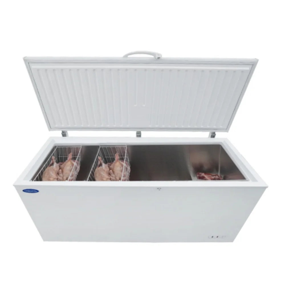 20.1 Cu.ft White Steel Chest Freezer C665