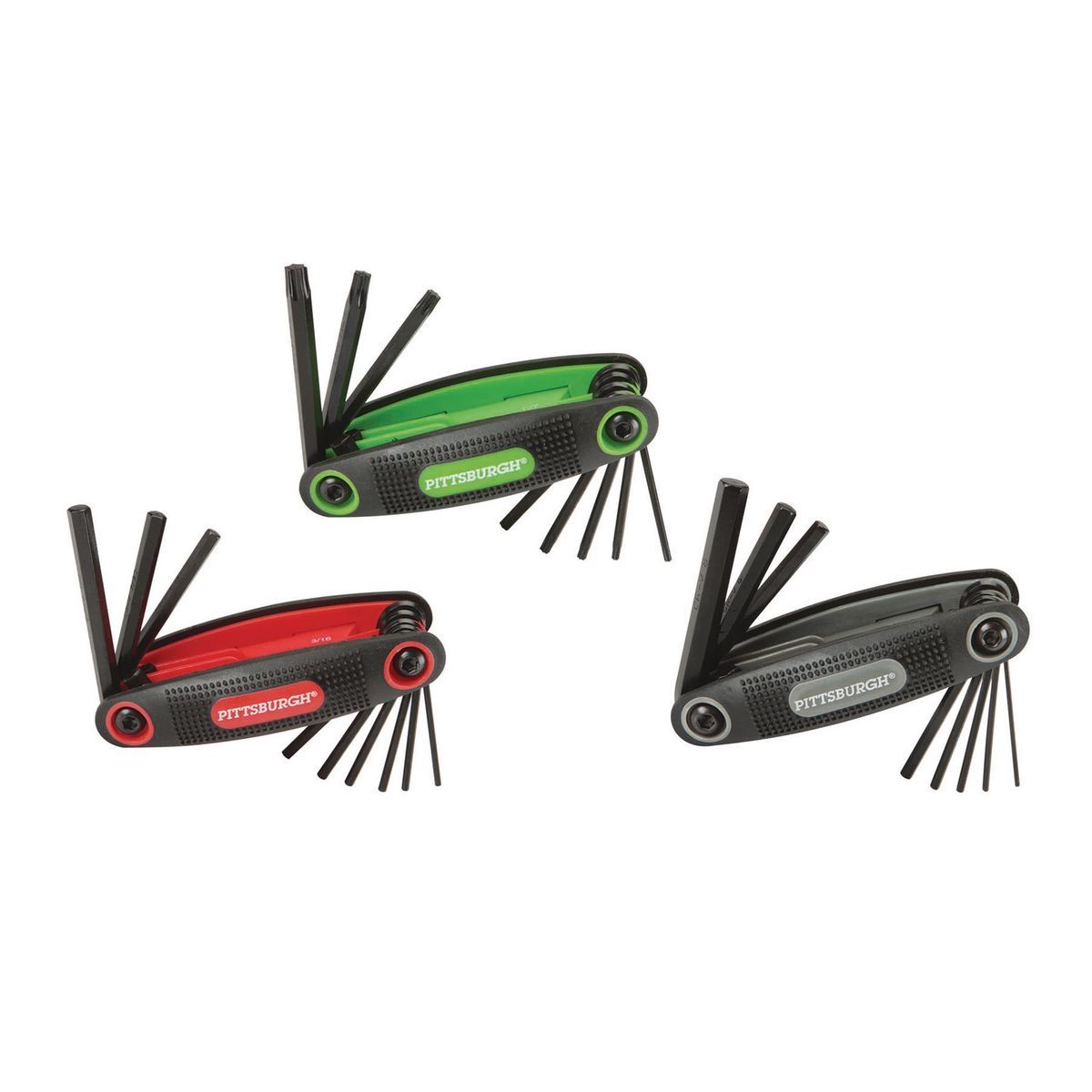 Folding Hex Key Set, 3-Piece Y519066