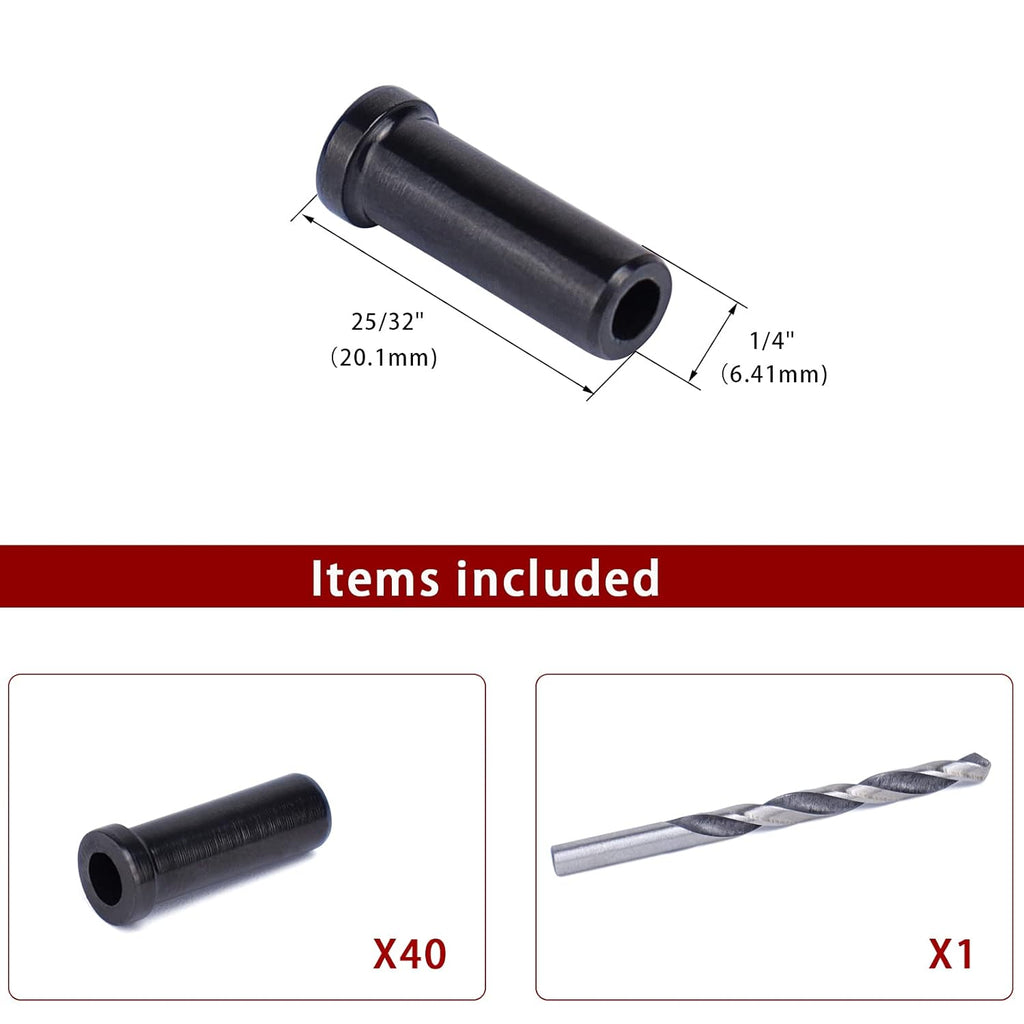 Black Stainless Steel Cable Railing Kit Hardware for 1/8 Wire Rope Wood Posts T316 Marine Grade D566286