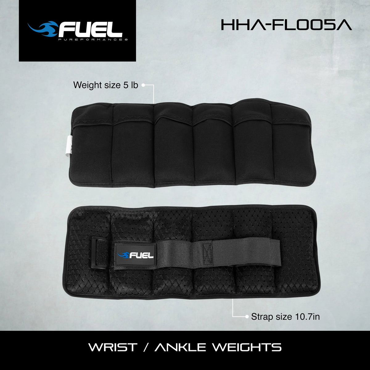 Adjustable Wrist Ankle Weights 10-Pound Pair X526198
