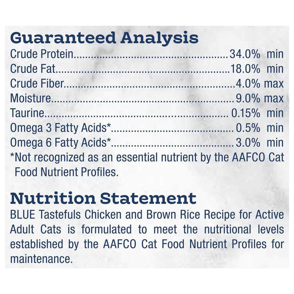 Blue Adult Dry Cat Food X78117