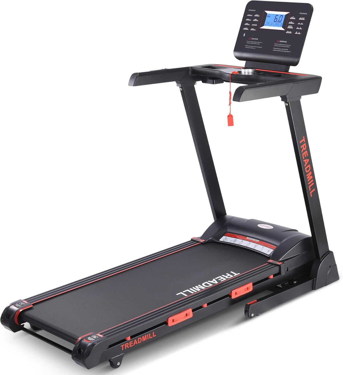 3.5 HP Quiet Brushless Folding Treadmill with 48x18in Running Area K645590