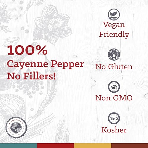 Red Cayenne Pepper Seasoning Powder, 3 lb. Bag P55986
