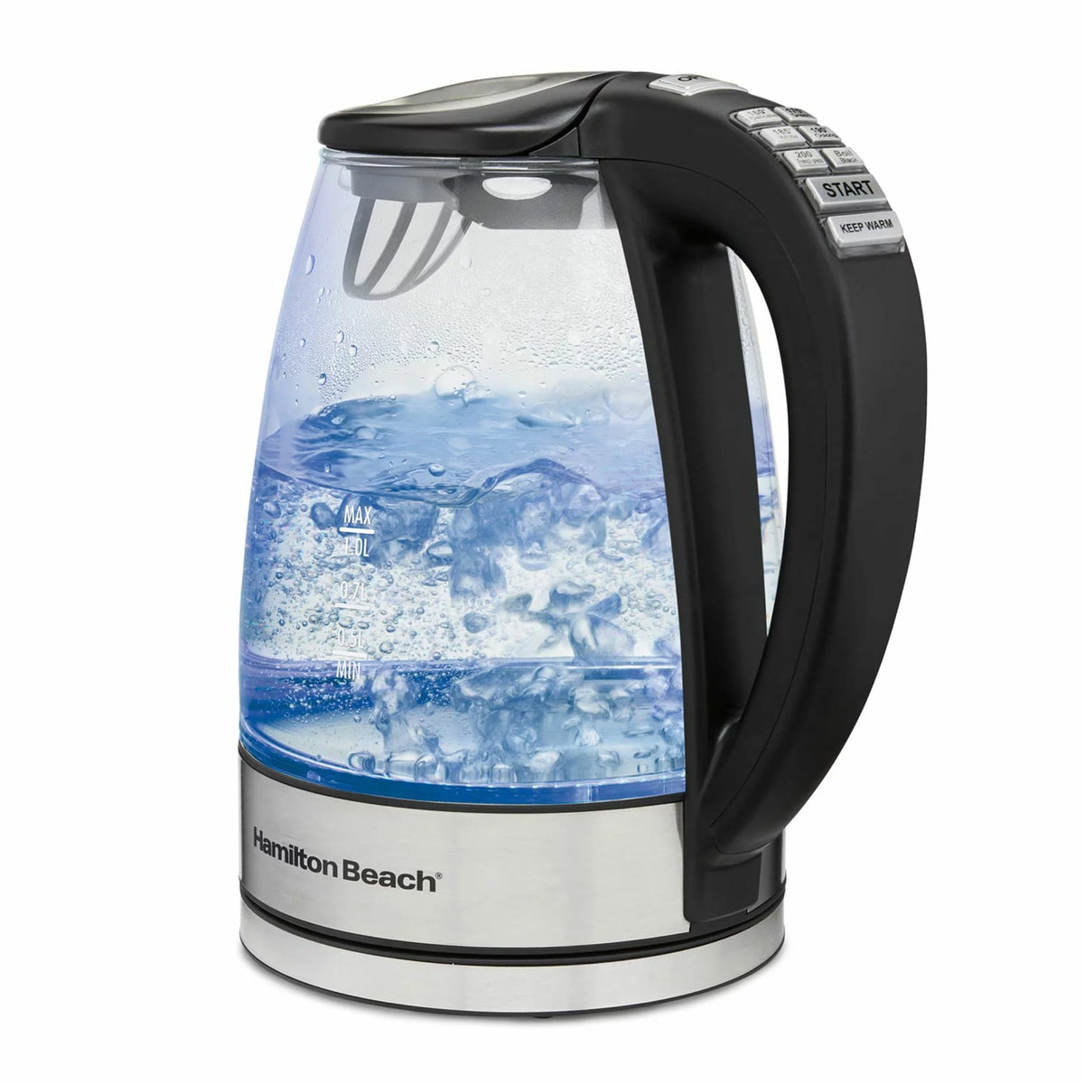1.7 Liter Variable Temperature Glass Kettle O642