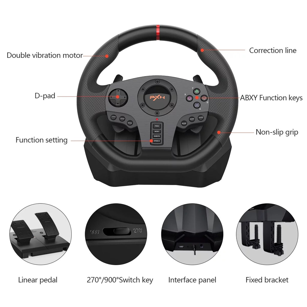 PC Gaming Racing Wheel N367624