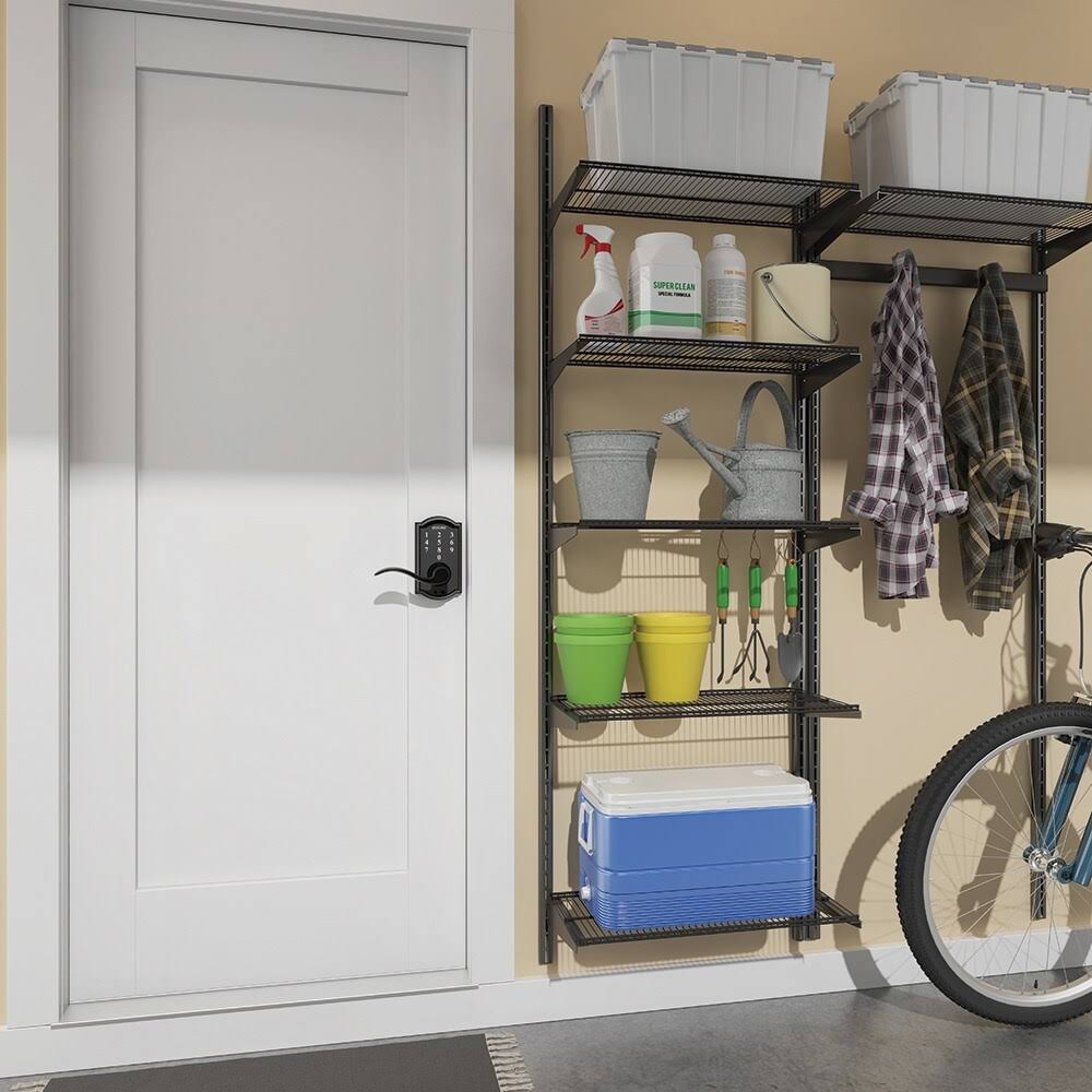 Bright Chrome Touch Lock with Accent Lever N842