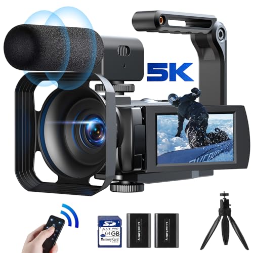 5K Video Camera Camcorder with 16x Digital Zoom I8252