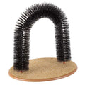 Self-Grooming Cat Arch with Bristle Ring Q707