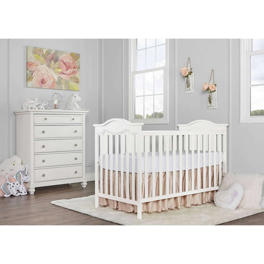 White Convertible Crib E534789