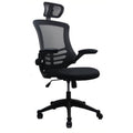 Black High Back Office Chair with Headrest C793253