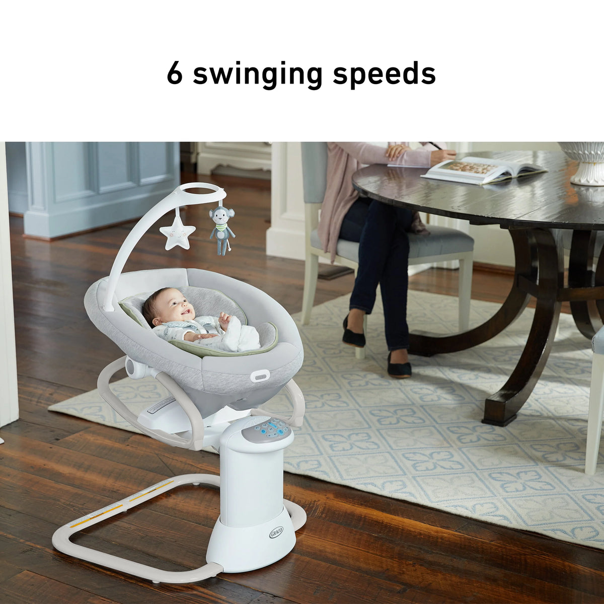 Swing with Removable Rocker M2131