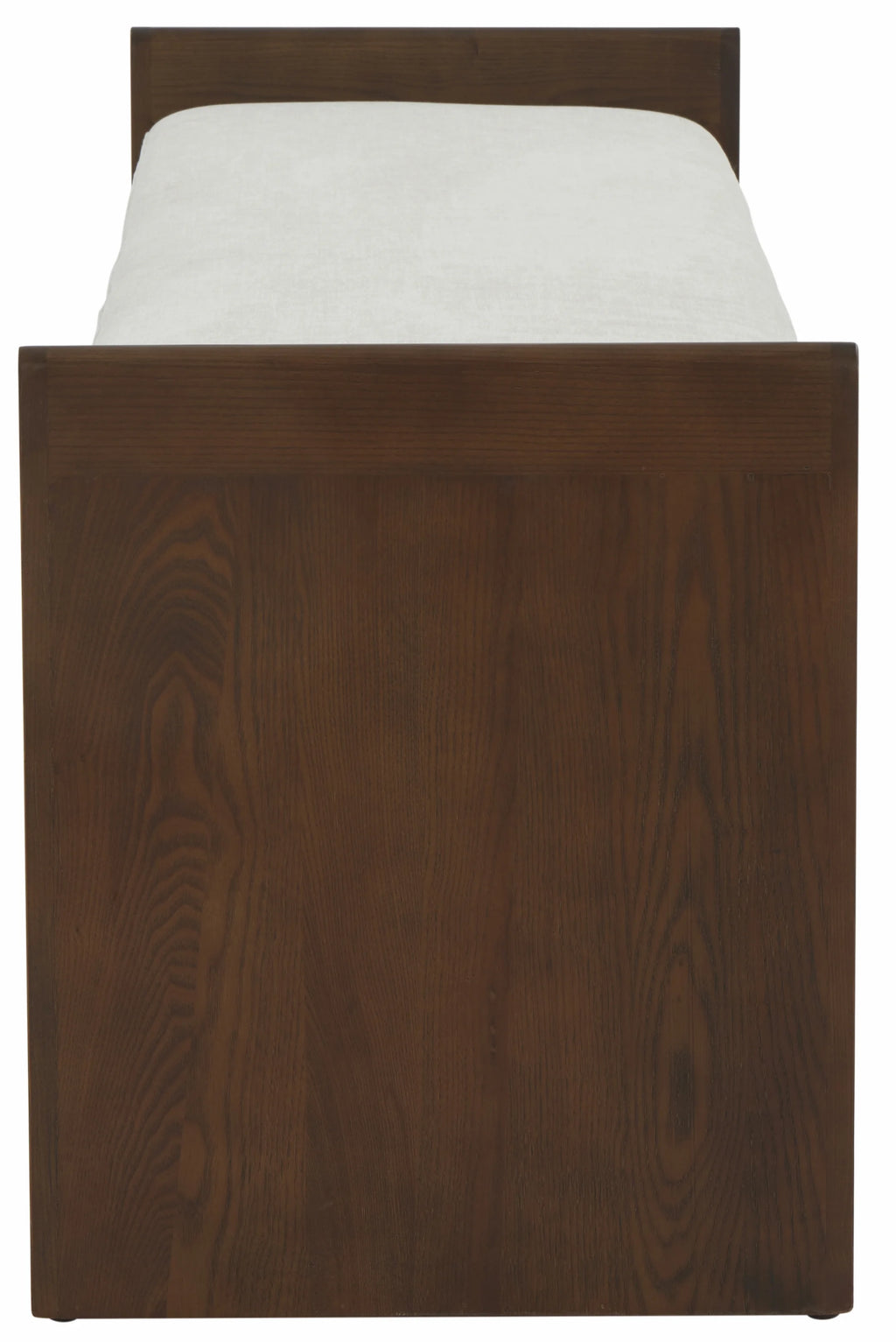 Solid Velvet Modern Bench with Wood Frame F3263