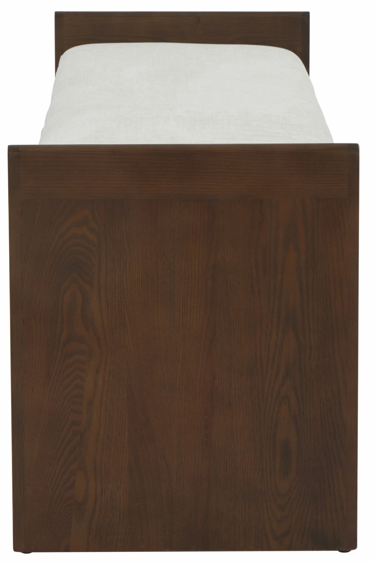 Solid Velvet Modern Bench with Wood Frame F3263