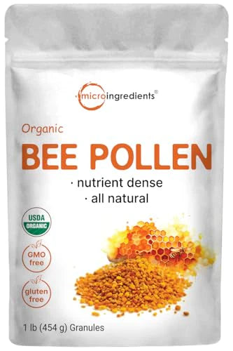 Organic Bee Pollen Granules, 1lb Q177