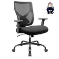 Black Big and Tall High Back Swivel Ergonomic Mesh Office Chair U445