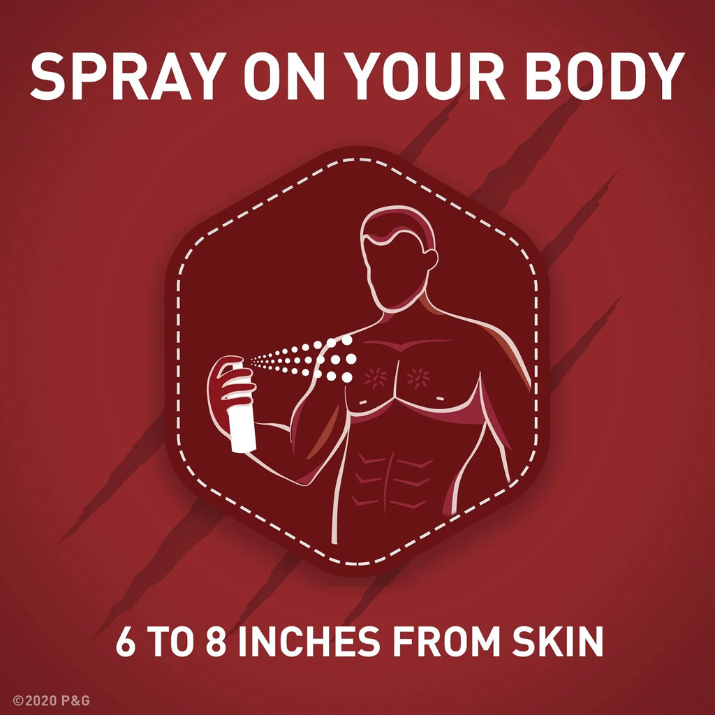 Aluminum Free Body Spray Pack of 4 J3417