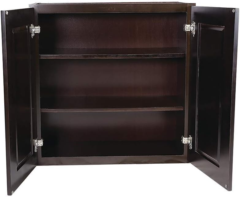 30x36x12 Espresso Wall Kitchen Cabinet Q854