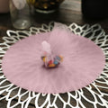 25pcs 9" Pink Tulle Circles Z391575