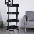 4-Tier Metal Rolling Utility Cart N2353