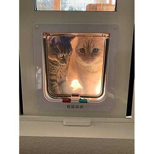 Cat Door for Horizontal Sliding Windows N10130