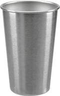 16 oz Stainless Steel Pint in Black/Blue/Silver W44091