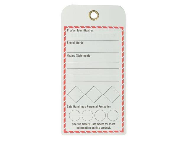 GHS Style Tags (Pack of 25) O94605