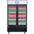47 in. Two Glass Door Upright Merchandiser Refrigerator 34.4 Cu. Ft. J9122