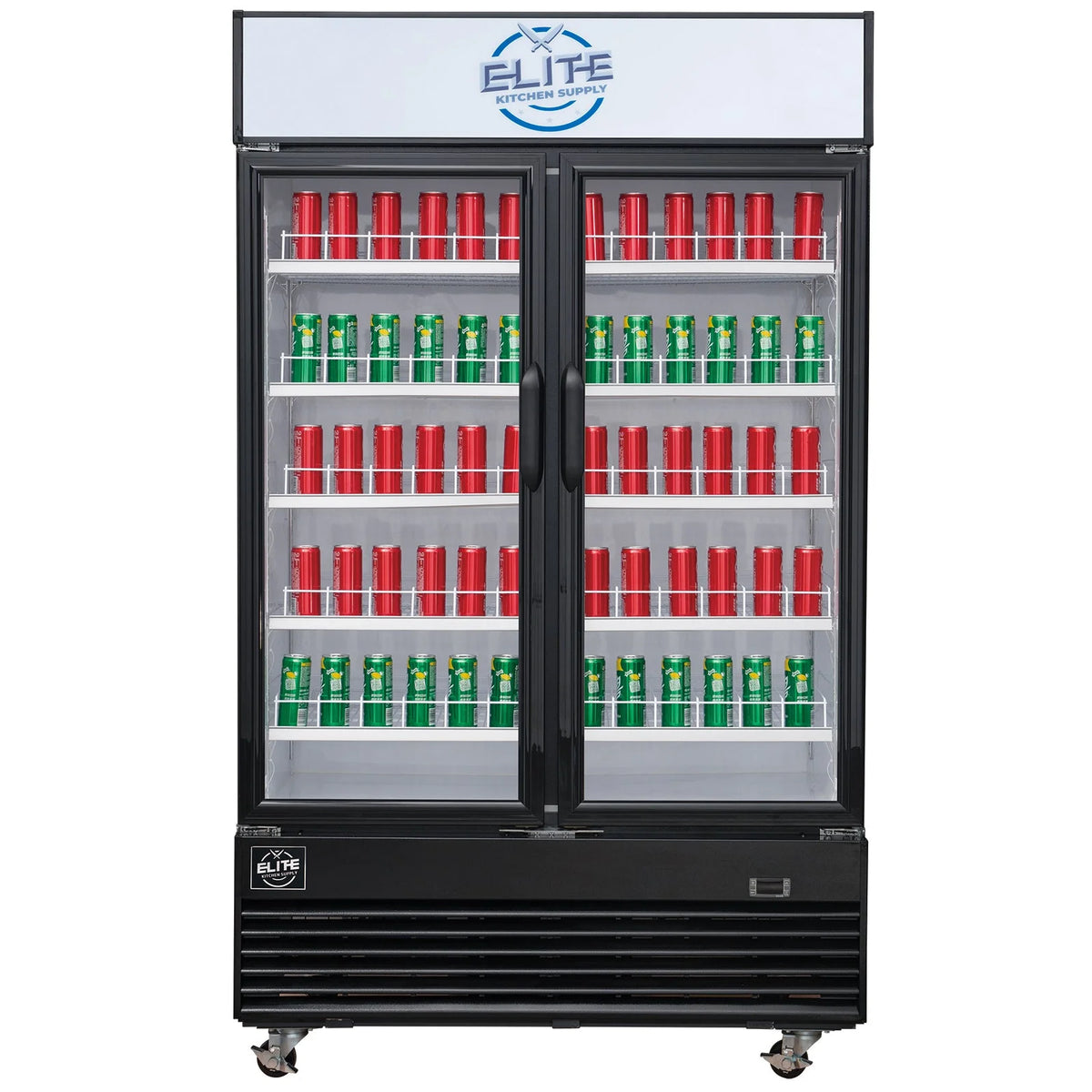 47 in. Two Glass Door Upright Merchandiser Refrigerator 34.4 Cu. Ft. J9122