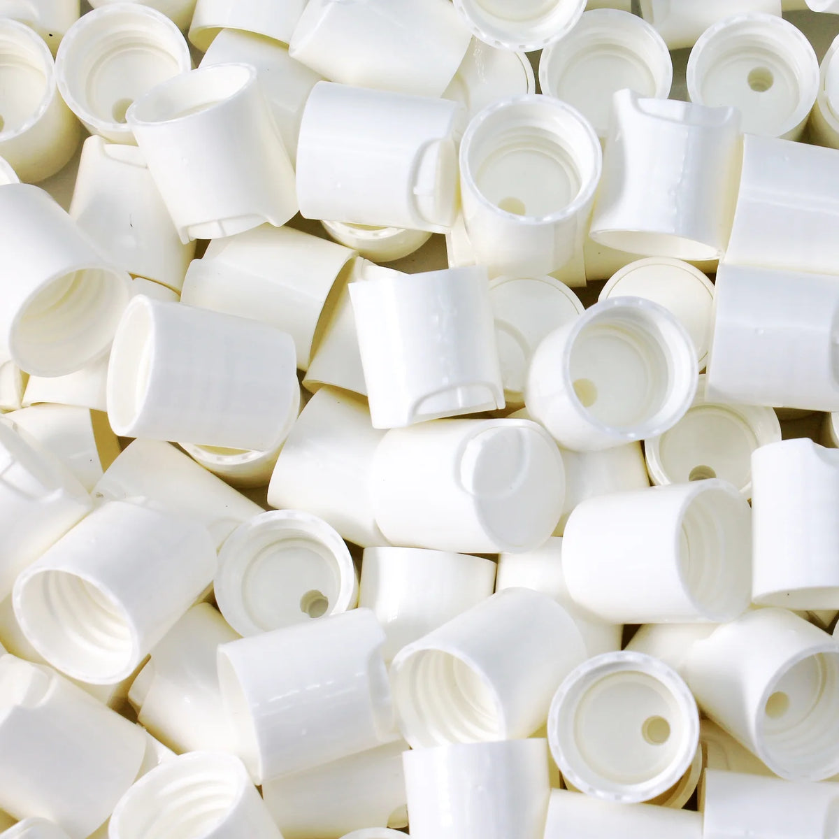 288 Caps White Disc Top Caps 20mm BPA-free PP D545