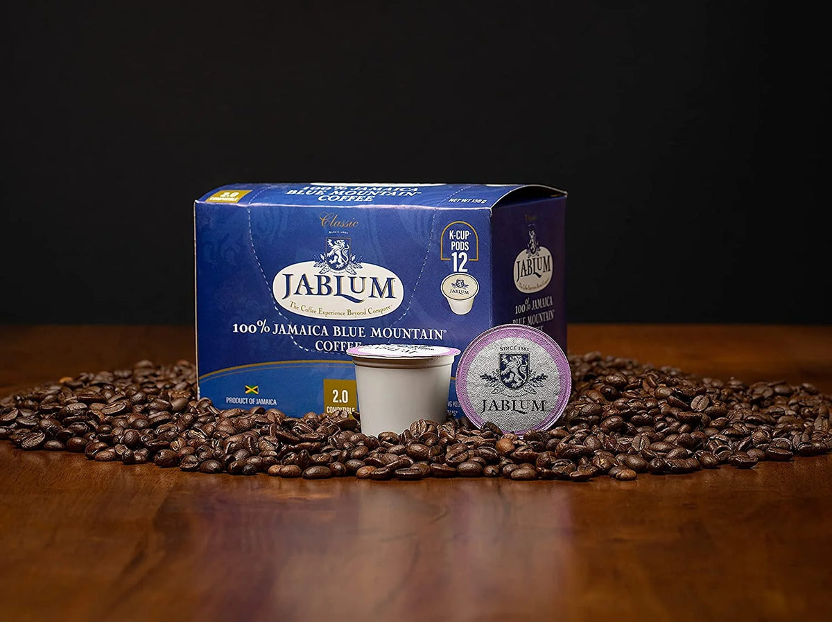 12 Pack Jamaican Blue Mountain Coffee K Cups H6342