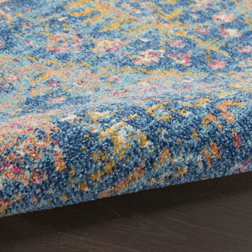 Navy Blue 4' x 6' Area Rug M338