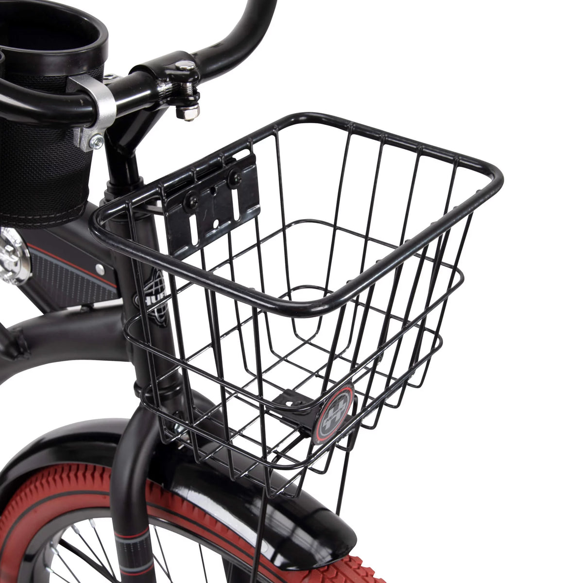 26" Matte Black Cruiser Bike J771334