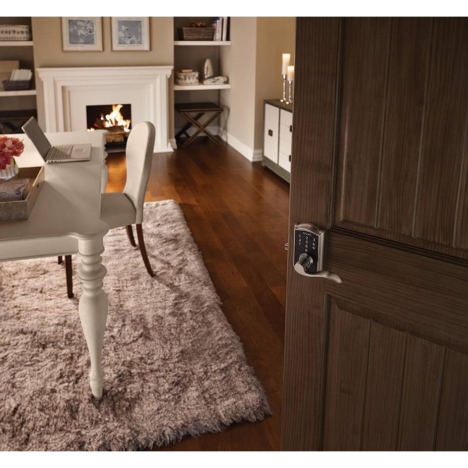 Bright Chrome Touch Lock with Accent Lever N842