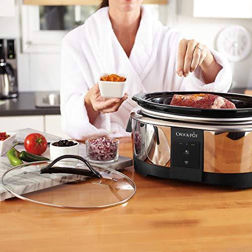 6 Quart Programmable Stainless Slow Cooker B320020