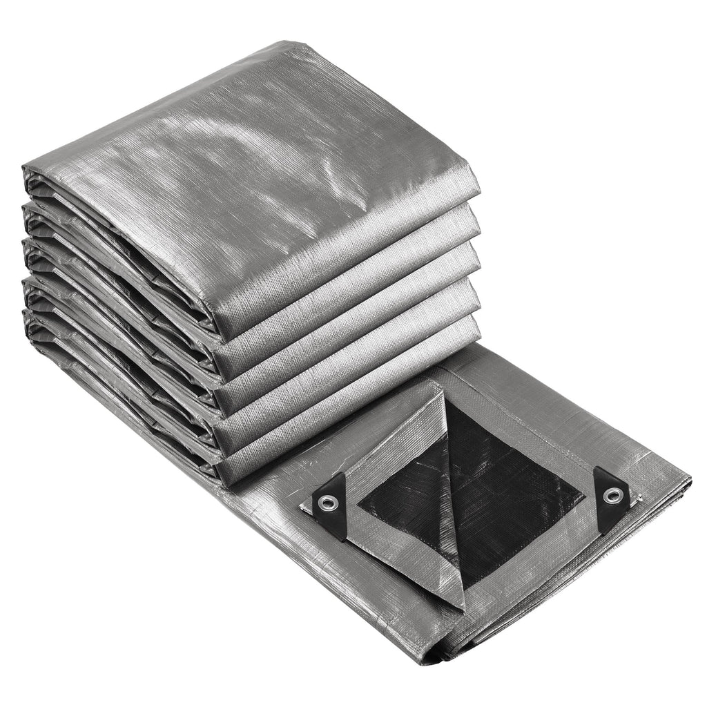 20x30' 14 Mil Heavy Duty Reinforced Poly Tarp Waterproof Cover R418